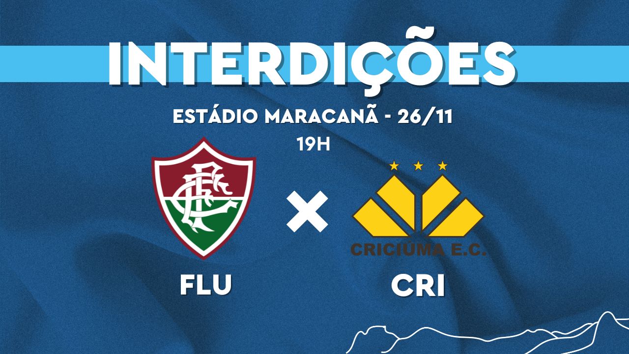 Saiba os detalhes do esquema de trânsito para Fluminense x Criciúma, nesta terça-feira (26/11), no Maracanã