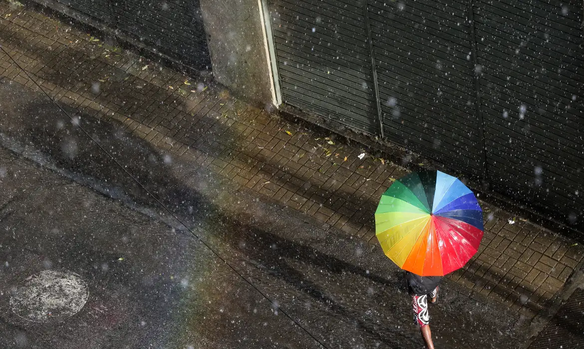 Calor e chuva marcam o fim de semana no Sudeste, enquanto ventania atinge o Sul