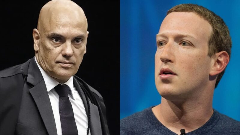 Após indireta de Zuckerberg, Moraes diz que redes sociais só continuarão a operar no Brasil se seguirem legislação