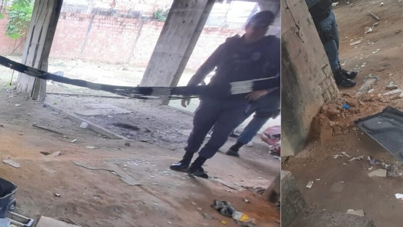 Durante treinamento, bombeiros encontram casal morto em prédio abandonado de Manaus; veja vídeo